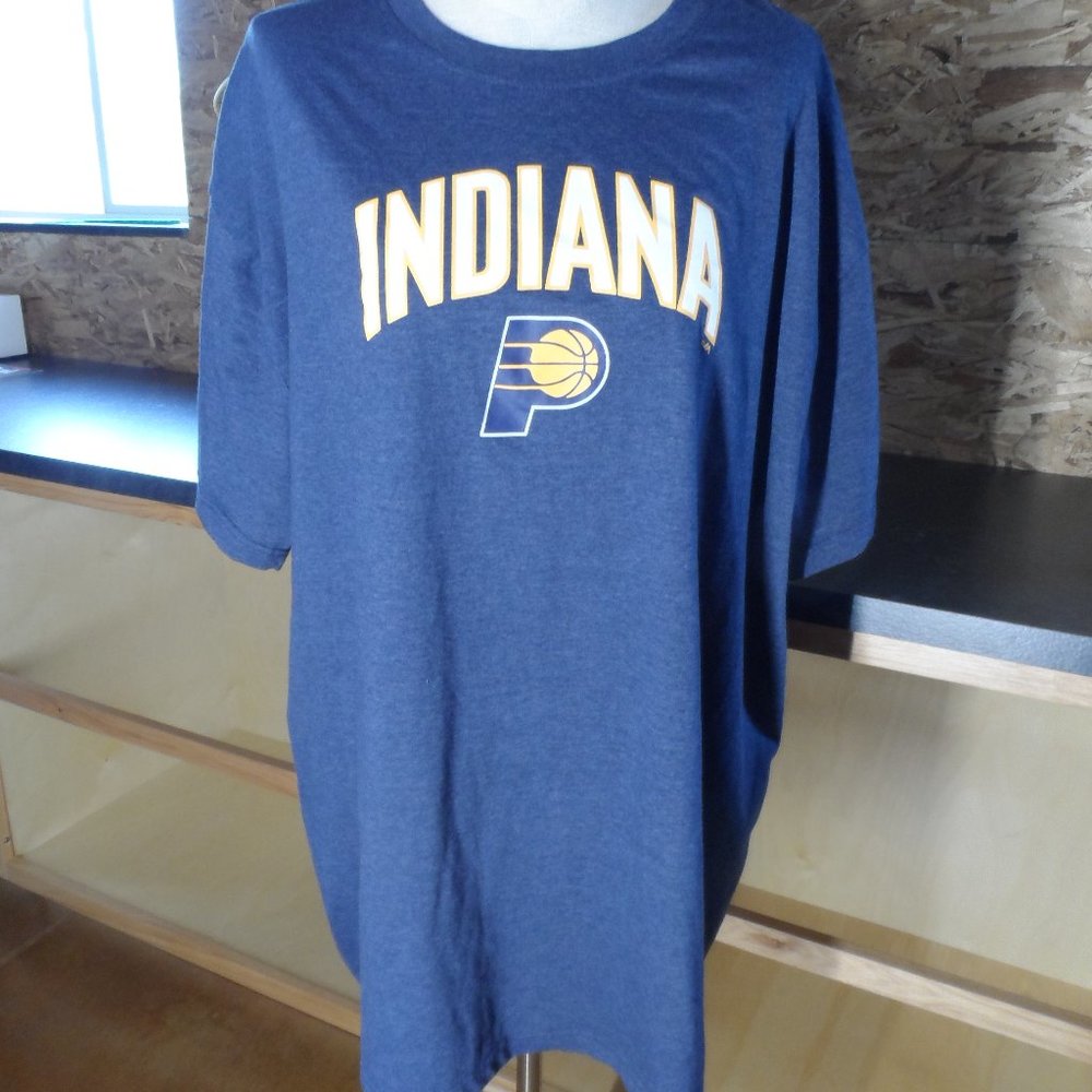 Majestic Indiana Pacers Tee Shirt Size 4 XL